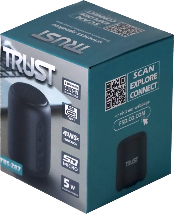 اسپیکر قابل حمل TRUST مدل TBS-287