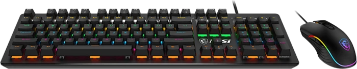 کیبورد و موس گیمینگ سیمی MSI مدل GK300