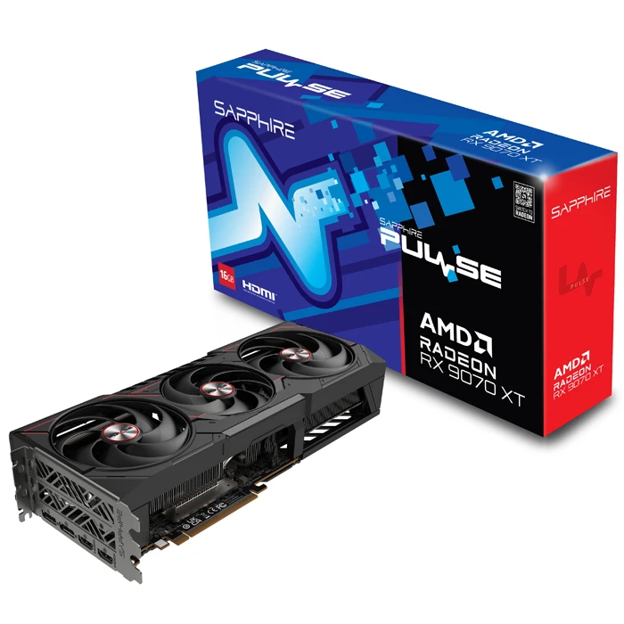 کارت گرافیک SAPPHIRE مدل PULSE RADEON RX 9070 XT 16GB