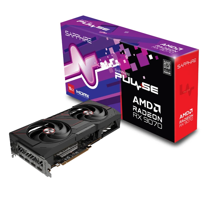 کارت گرافیک SAPPHIRE مدل PULSE RADEON RX 9070 16GB