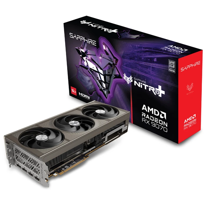 کارت گرافیک SAPPHIRE مدل NITRO RADEON RX 9070 OC 16GB