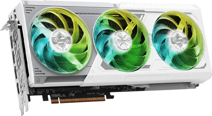 کارت گرافیک ASRock مدل Radeon RX 9070 XT Steel Legend 16GB