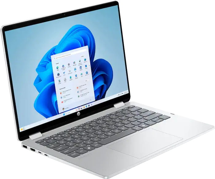 لپ تاپ 14 اینچ HP مدل OMNIBOOK 5 FLIP 14-FP0023DX B86Q7UA#ABA (Core 7 150U-16GB LPDDR5-512GB SSD-2k)