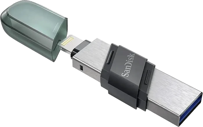 فلش مموری 128 گیگابایت Sandisk مدل IXPAND FLASH DRIVE FLIP