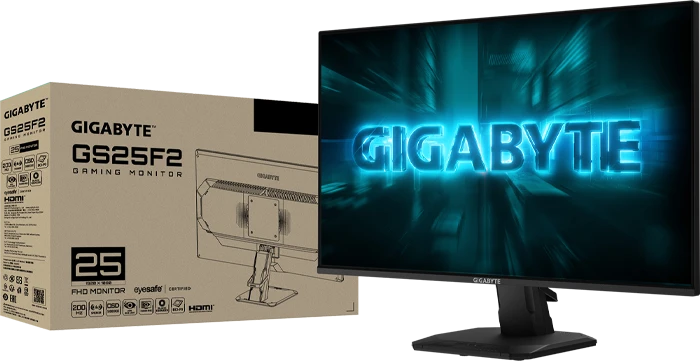 مانیتور گیمینگ 24.5 اینچ Gigabyte مدل GS25F2A