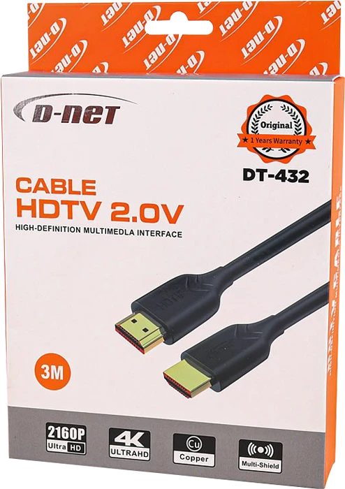 کابل 2 متری HDMI دی نت مدل DT432