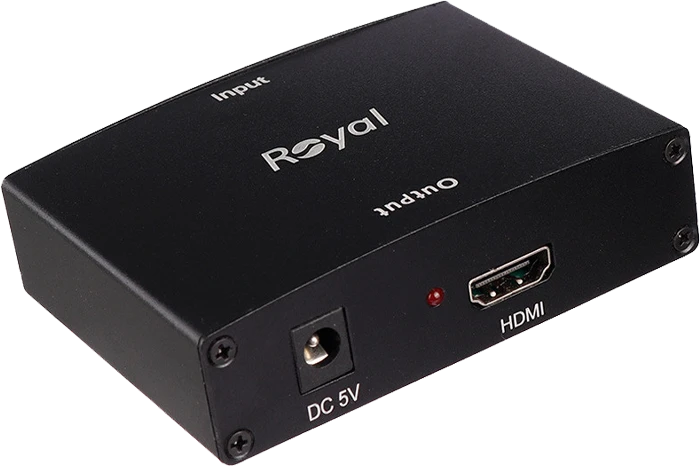 تبدیل VGA / AUDIO به HDMI رویال