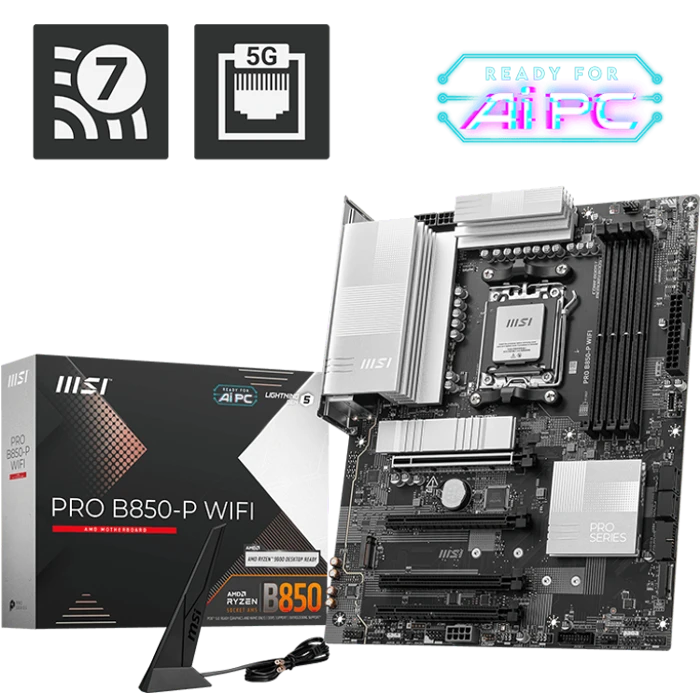 مادربرد MSI مدل PRO B850-P WIFI