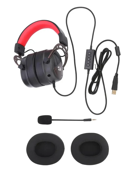 هدست سیمی گیمینگ Redragon مدل THORIDAL H730 BLACK