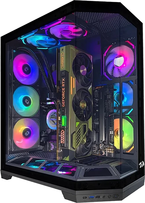 کیس کامپیوتر Redragon مدل EDGE CA-608