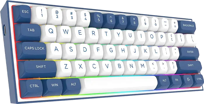 کیبورد مکانیکال گیمینگ بی سیم Redragon مدل ALCOR QMK K717 PRO