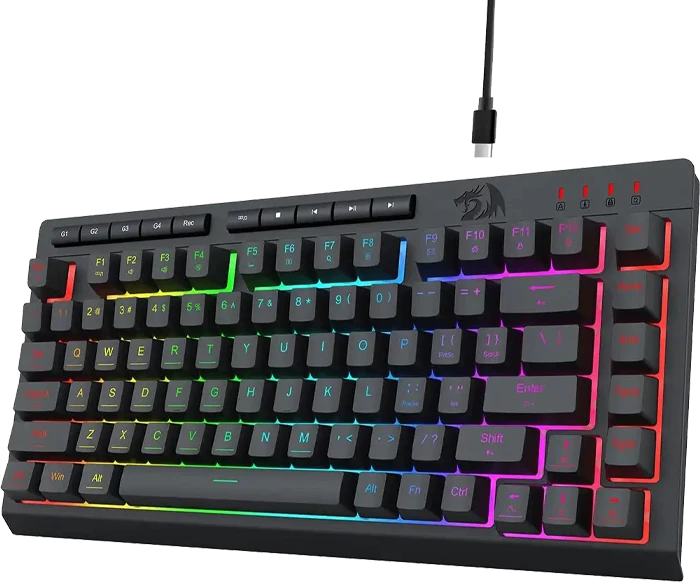 کیبورد مکانیکال گیمینگ سیمی Redragon مدل CRESCENT K524 RGB