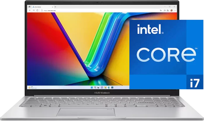 لپ تاپ 15.6 اینچ Asus مدل Vivobook 15 X1504VA-NJ379 (i7 1355U-8GB-512GB SSD-Iris Xe-FHD)