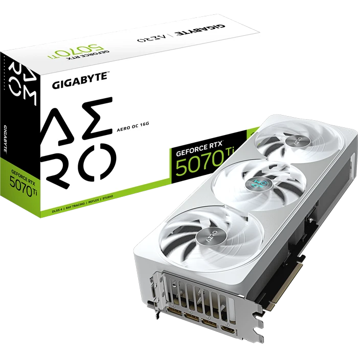 کارت گرافیک GIGABYTE مدل GeForce RTX 5070 Ti AERO OC 16G