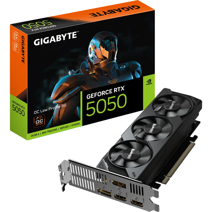 کارت گرافیک GIGABYTE مدل GeForce RTX 5050 OC Low Profile 8G
