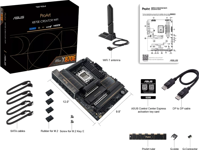 مادربرد ASUS مدل ProArt X870E-CREATOR WIFI