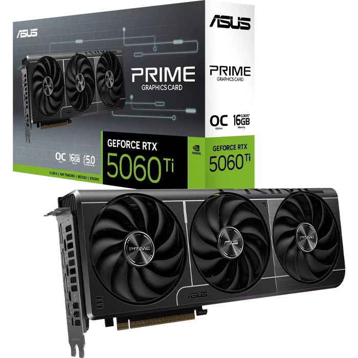 کارت گرافیک Asus مدل PRIME GeForce RTX™ 5060 Ti 16GB GDDR7 OC Edition