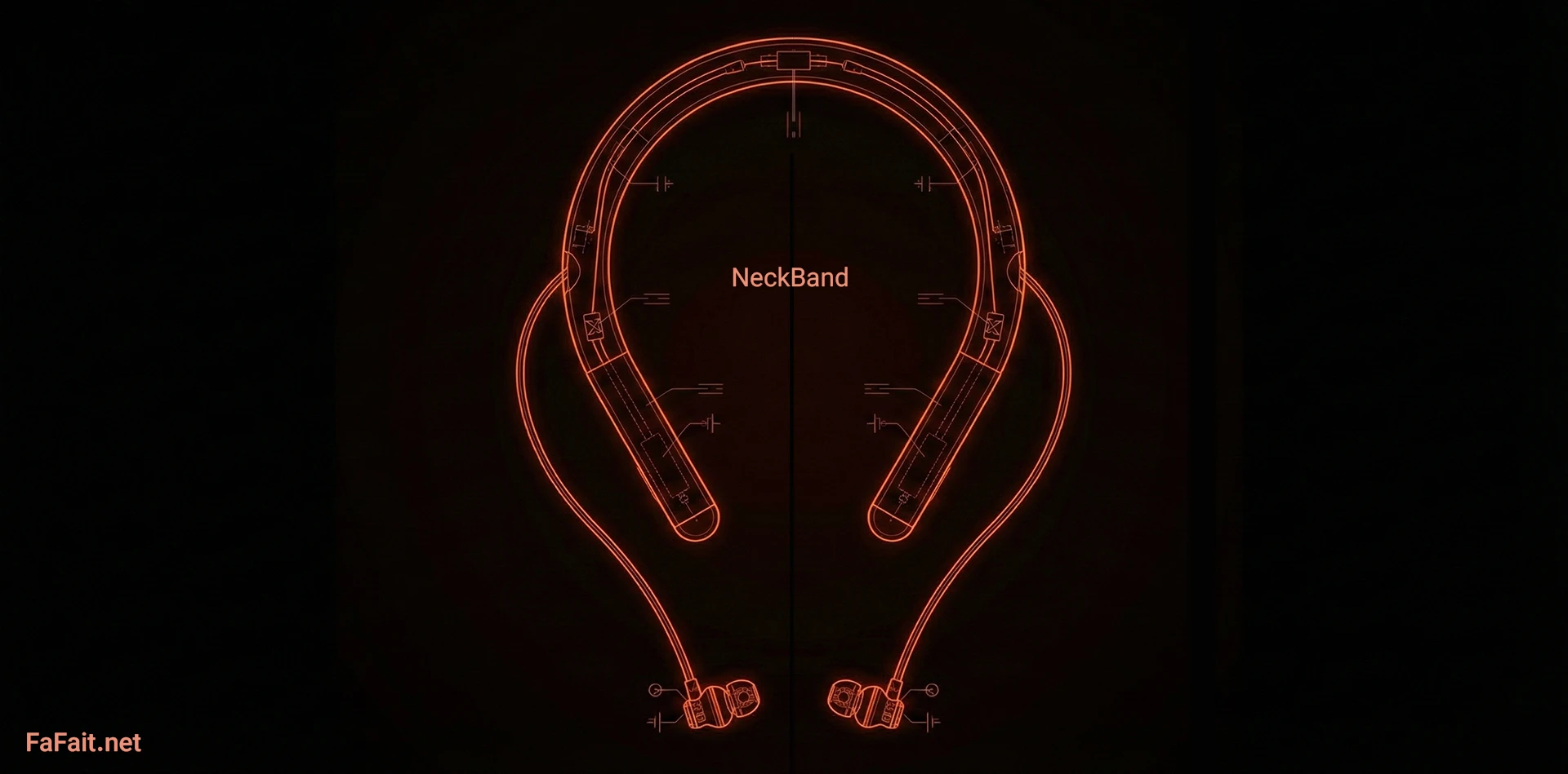 طراحی neck-band یا دور گردنی
