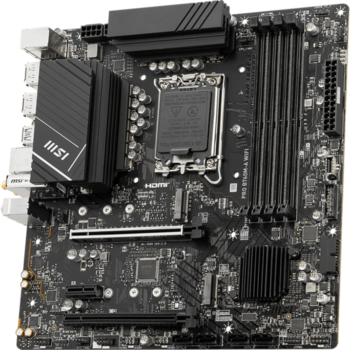 مادربرد MSI مدل PRO B760M-A WIFI DDR5