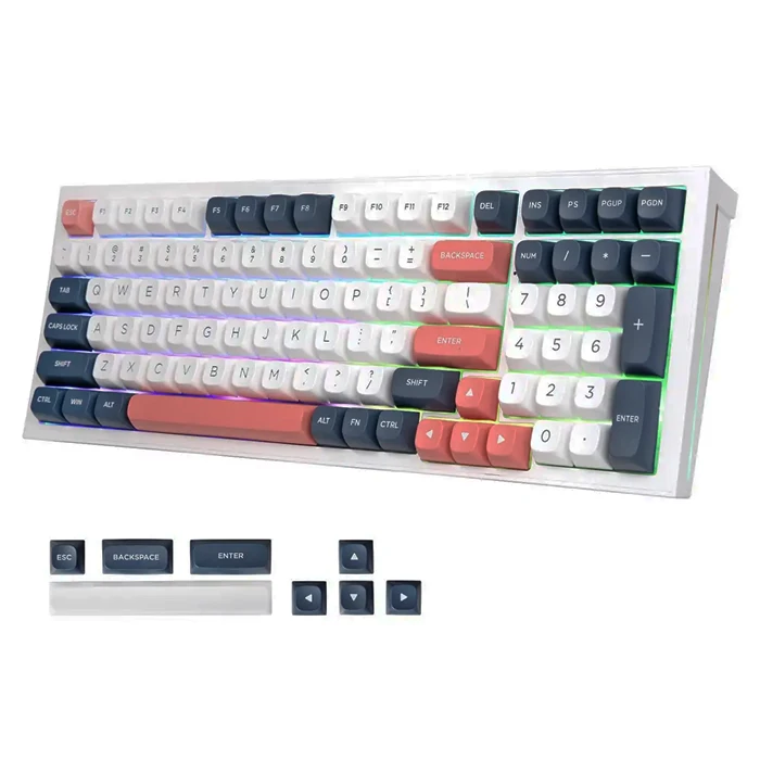 کیبورد مکانیکال گیمینگ بی سیم Redragon مدل K723 WBR PRO