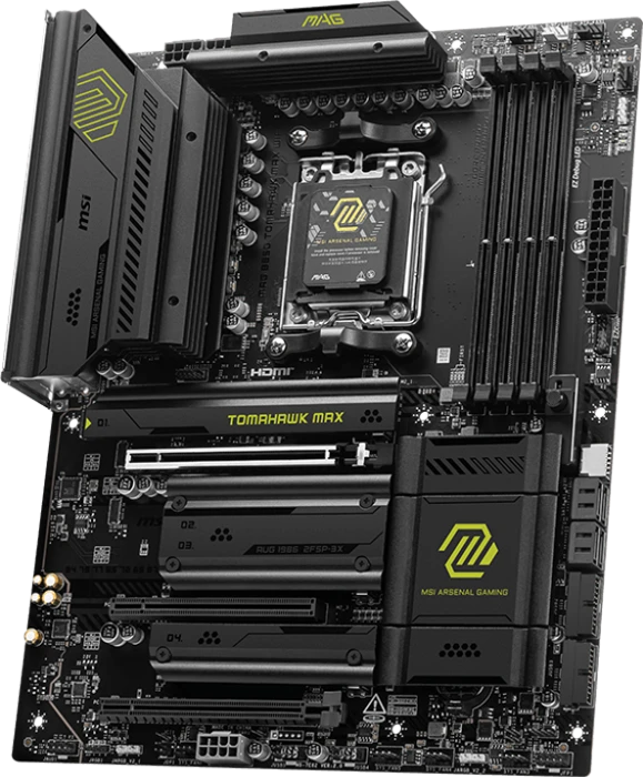 مادربرد MSI مدل MAG B850 TOMAHAWK MAX WIFI