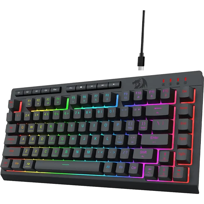 کیبورد گیمینگ بی سیم Redragon مدل CRESCENT K524 Pro RGB