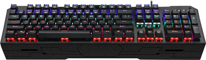 کیبورد مکانیکال گیمینگ سیمی T-Dagger مدل Battleship T-TGK301