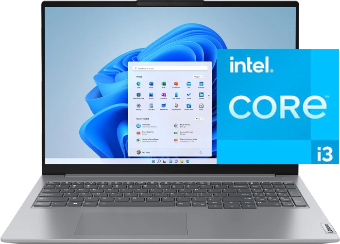 لپ تاپ 16 اینچ Lenovo مدل ThinkBook 16 G6 IRL 21KH00K4EV (i3 1315U-8GB-512GB SSD-Intel UHD-WUXGA-Backlit-Fingerprint)