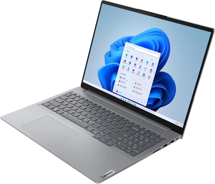 لپ تاپ 16 اینچ Lenovo مدل ThinkBook 16 G6 IRL 21KH00K4EV (i3 1315U-8GB-512GB SSD-Intel UHD-WUXGA-Backlit-Fingerprint)
