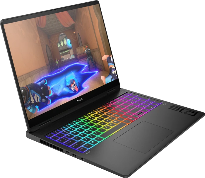 لپ تاپ گیمینگ 16 اینچ HP مدل OMEN MAX 16 AH0097NR (Core Ultra 9 275HX-32GB-1TB SSD-RTX5080-QHD 240Hz-Backlit)