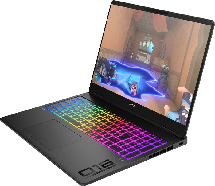 لپ تاپ گیمینگ 16 اینچ HP مدل OMEN MAX 16 AH0097NR (Core Ultra 9 275HX-32GB-1TB SSD-RTX5080-QHD 240Hz-Backlit)