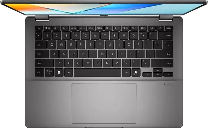 لپ تاپ 14 اینچ ASUS مدل Vivobook Flip 14 TP3407SA-DS74T (Core Ultra 7 256V-16GB-1TB SSD-Intel Arc-WUXGA OLED Touch-Backlit)
