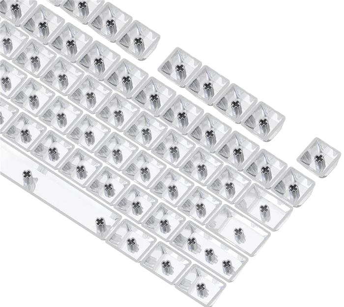 مجموعه کامل کلید کیبورد مکانیکال Redragon مدل A137 Transparent