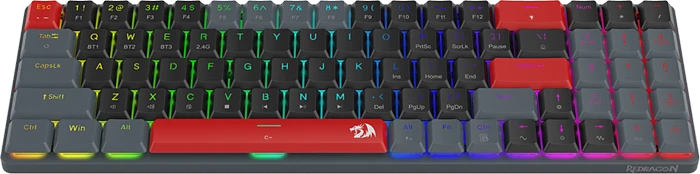 کیبورد مکانیکال گیمینگ بی سیم Redragon مدل ASHE PRO K626RBG