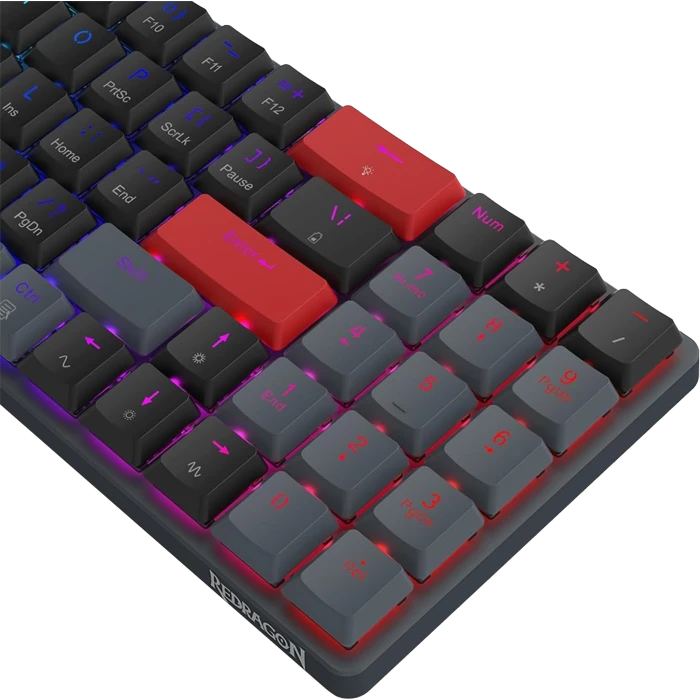کیبورد مکانیکال گیمینگ بی سیم Redragon مدل ASHE PRO K626RBG