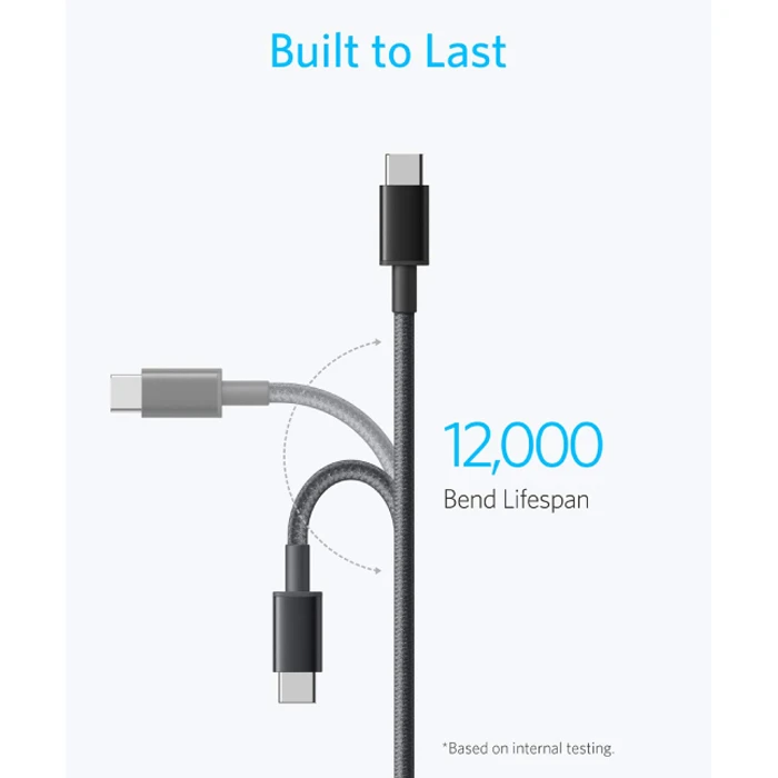 کابل شارژر 1 متری USB-C به USB-C انکر مدل A8752H11