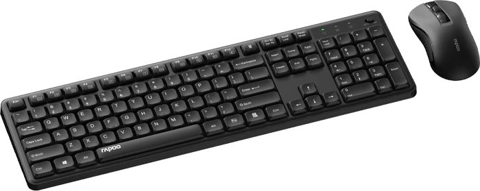 کیبورد و موس بی سیم Rapoo مدل X2100