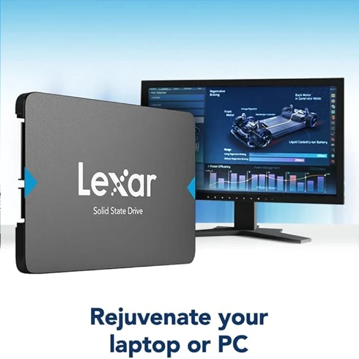 حافظه SSD اینترنال 256 گیگابایت Lexar مدل NS100