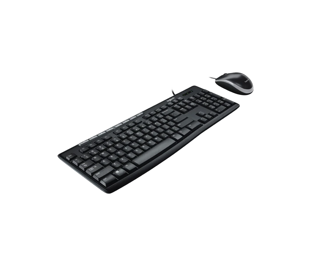 کیبورد و موس سیمی Logitech مدل MK200