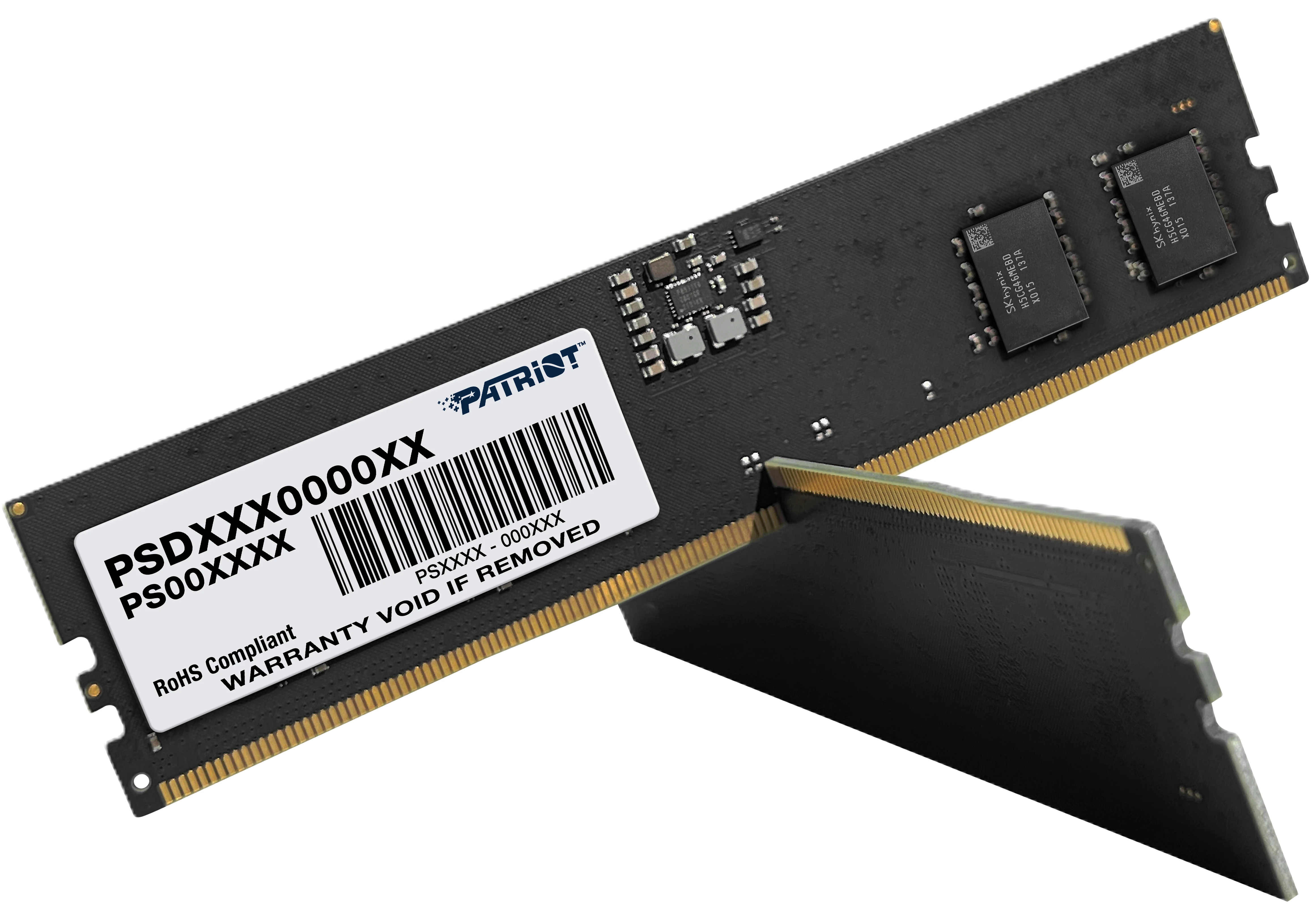 رم کامپیوتر 8 گیگابایت (8GB*1) Patriot مدل Signature Line PSD58G520082 DDR5 5200Mhz CL42