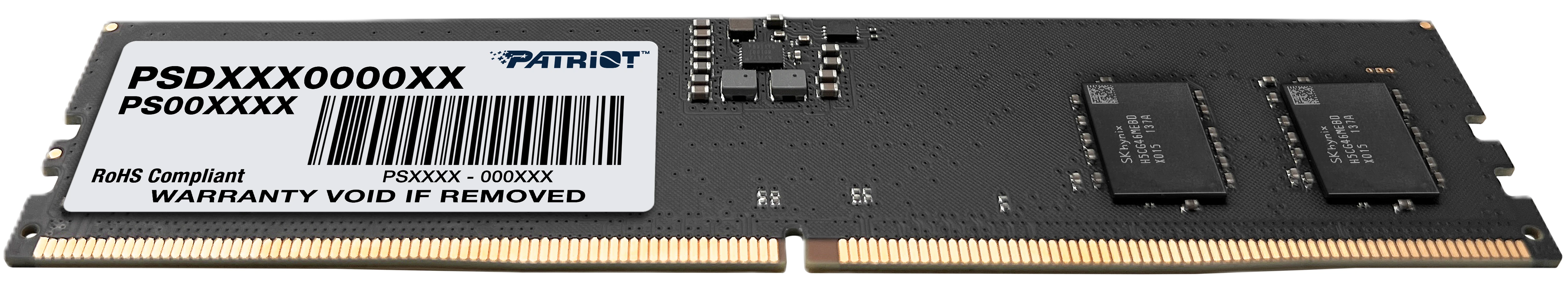 رم کامپیوتر 8 گیگابایت (8GB*1) Patriot مدل Signature Line PSD58G520082 DDR5 5200Mhz CL42