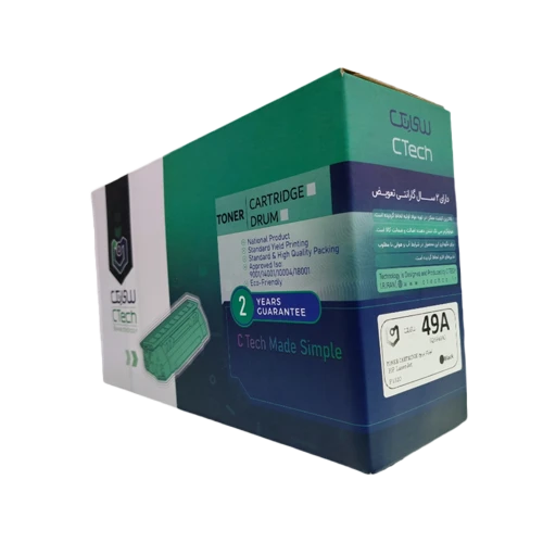 کارتریج تونر مشکی CTECH مدل HP 49A