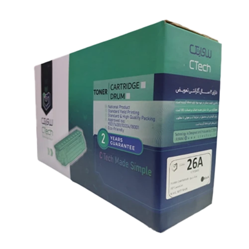 کارتریج تونر مشکی CTECH مدل HP 26A