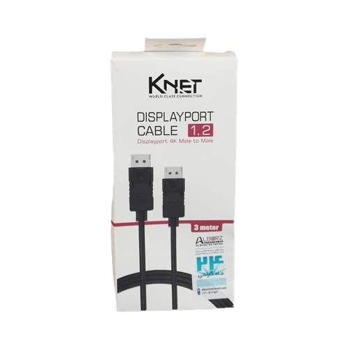کابل 3 متری DisplayPort کی نت مدل K-C301‌