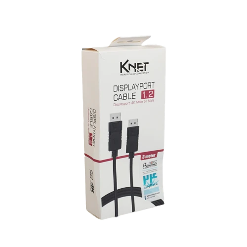 کابل 3 متری DisplayPort کی نت مدل K-C301‌