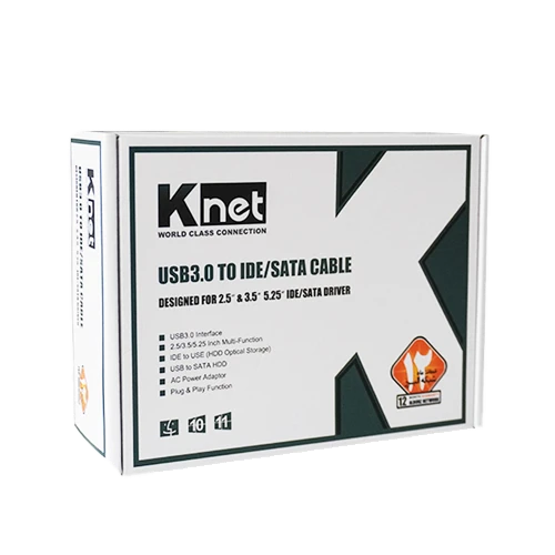 مبدل USB 3.0 به IDE/SATA کی نت مدل K-COU30IDE‌