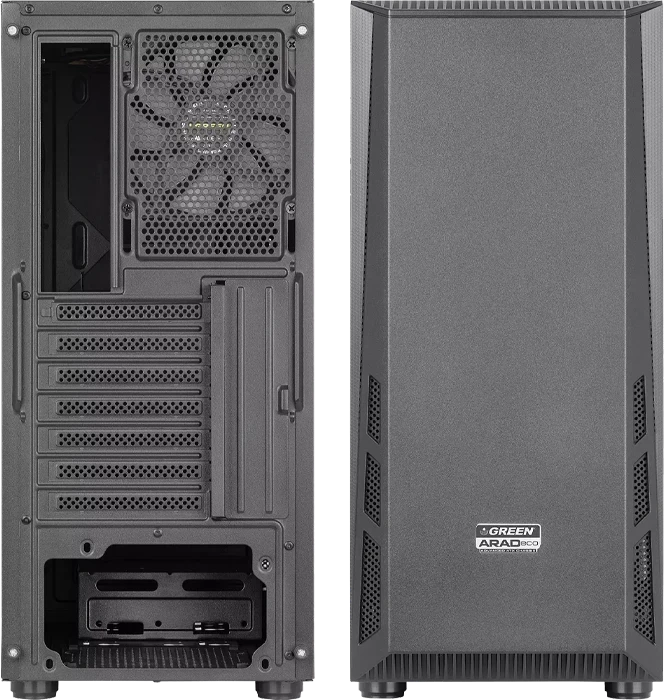کیس اسمبل شده اداری مدل AO747 CORE I3-12100-8GB-240GB SSD-Intel UHD Graphics 730‌