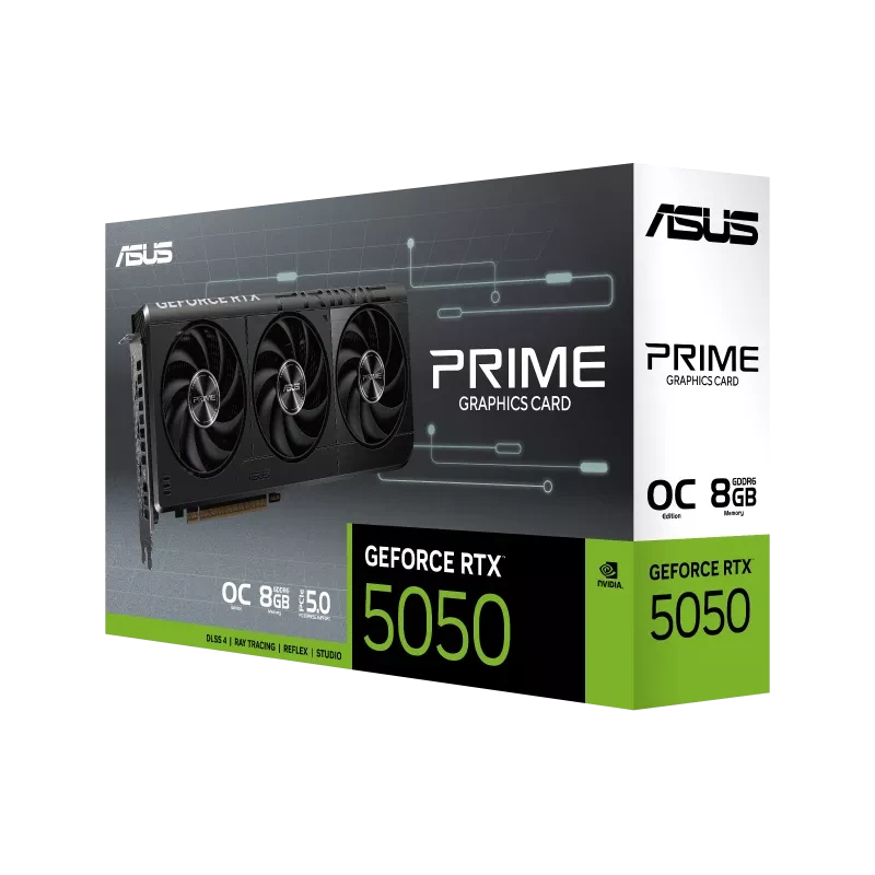 کارت گرافیک Asus مدل Prime GeForce RTX 5050 8GB GDDR6 OC Edition