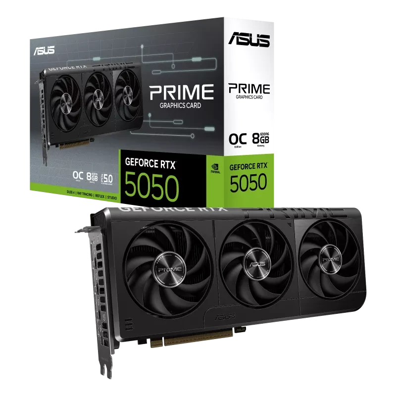 کارت گرافیک Asus مدل Prime GeForce RTX 5050 8GB GDDR6 OC Edition