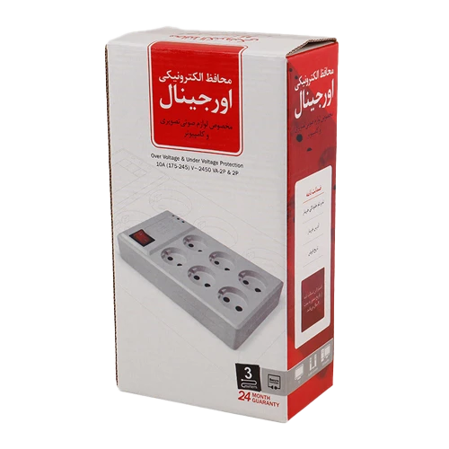 محافظ نوسان برق اورجینال با 6 پریز‌